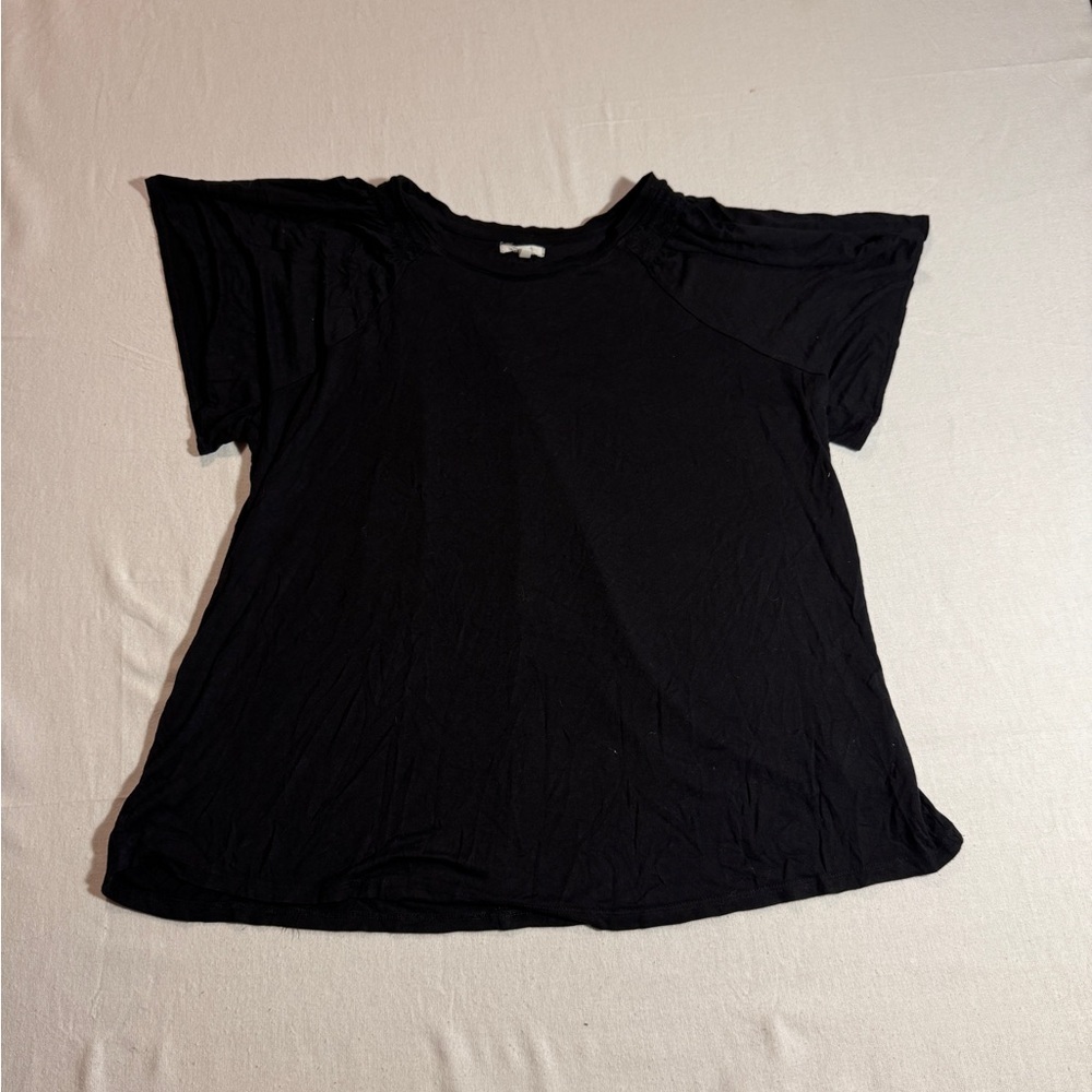 Maurices Women‎ Size 1X Black Women's Top